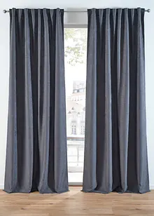 Verduisterend gordijn met lichte structuur (set van 2), bonprix
