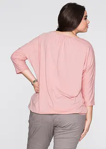 Oversized shirt in een viscosemix, bonprix