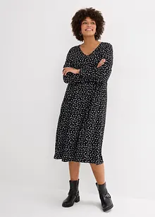 Midi jurk van katoen-jersey, bonprix