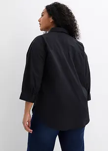 Oversized blouse van katoen, bonprix