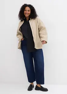 Oversized blouse van katoen, bonprix