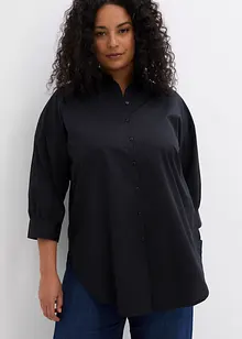 Oversized blouse van katoen, bonprix