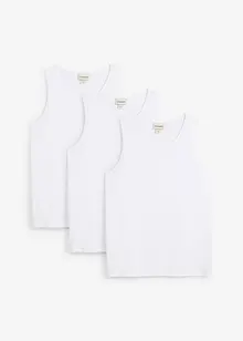 Tanktop (set van 3), bonprix