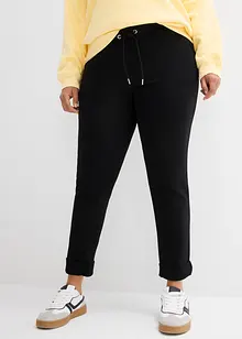 Joggingbroek met Turn-Up, cropped, bonprix