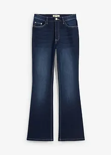 High waist stretch jeans, bootcut, bonprix