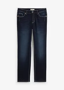 Straight stretch jeans mid waist, bonprix