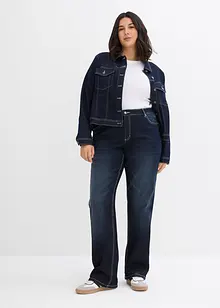 Straight jeans, mid waist, comfortabele band, bonprix