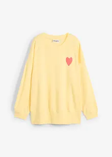 Oversized sweater van biologisch katoen, bonprix