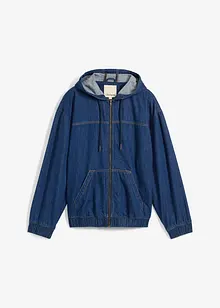 Denim bomber van puur katoen, bonprix