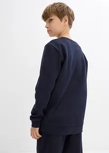 Sweatshirt van zachte katoenmix (set van 2), bonprix