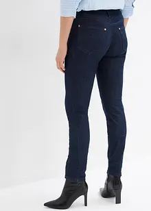 Skinny jeans mid waist, biologisch katoen, bonprix