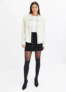 Overknee maillot met hartjes 60 den, bonprix