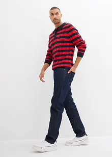 Lichte slim fit stretch jeans, straight, bonprix
