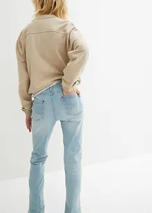 Stretch jeans mid waist, bootcut, bonprix