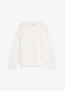 Oversized sweater van katoen, bonprix