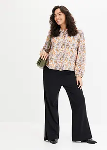 Gedessineerde blouse met viscose, bonprix