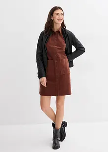 Corduroy mini jurk, bonprix