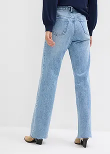 Wide leg jeans, high waist, full length, bonprix