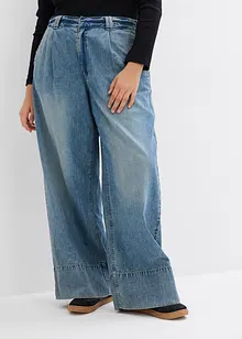 Wide leg jeans high waist, bonprix