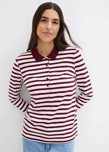 Poloshirt met lange mouwen, bonprix