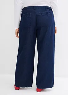 Straight stretch jeans mid waist, bonprix