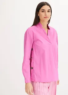 Popeline tuniek met knopen, bonprix