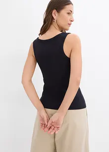 Ribtop met zacht viscose, bonprix