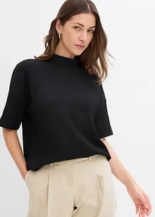 Shirt van crèpe, bonprix