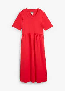Wijd uitlopende jersey jurk, bonprix