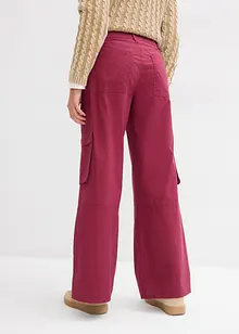 Cargo broek van katoen met stretch, bonprix