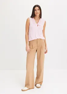 Jersey top met twist, bonprix