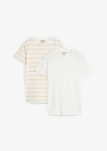T-shirt (set van 2), bonprix