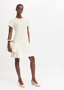 Mini jurk met licht uitlopende rok, bonprix