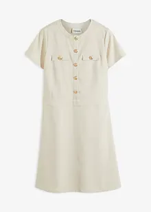 Mini jurk met licht uitlopende rok, bonprix