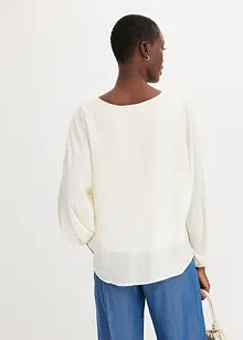 Chiffon tuniek met strass, bonprix