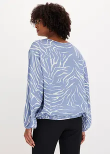 Gedessineerde tuniek van satijn, bonprix