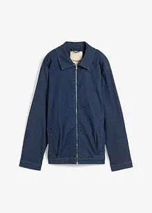Spijkerjas in blousonstijl, met ritssluiting, bonprix