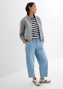 Ballonjeans mid waist, cropped, bonprix