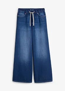 Wide leg jeans, mid waist, comfortabele band, bonprix