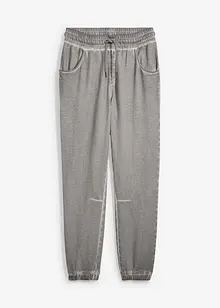 Joggingbroek in een verwassen look, bonprix