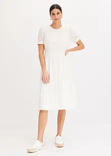 Midi jurk van zachte viscose-mix, bonprix