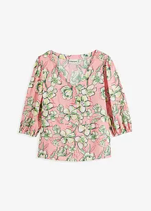 Blouse van fijne viscosemix, bonprix