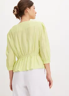 Blousetop van gestructureerde crinkle, bonprix