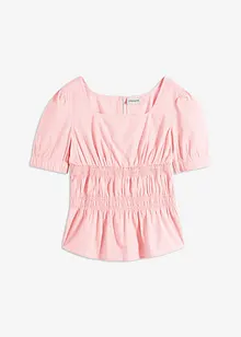Blousetop van puur katoen, bonprix
