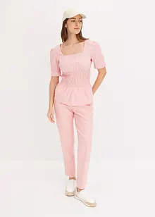 Blousetop van puur katoen, bonprix