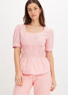Blousetop van puur katoen, bonprix