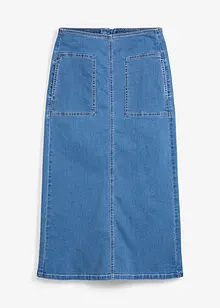 Midi spijkerrok, mid waist, bonprix