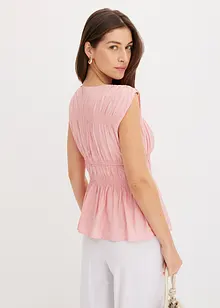 Blousetop van zachte viscosemix, bonprix