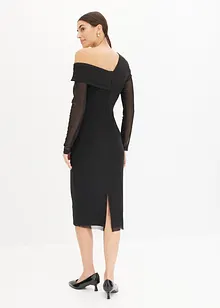Accentuerende midi jurk, bonprix