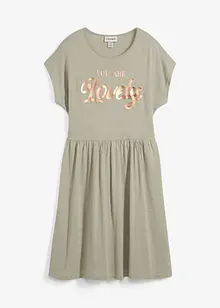 Gedessineerde shirtjurk van viscosemix, bonprix